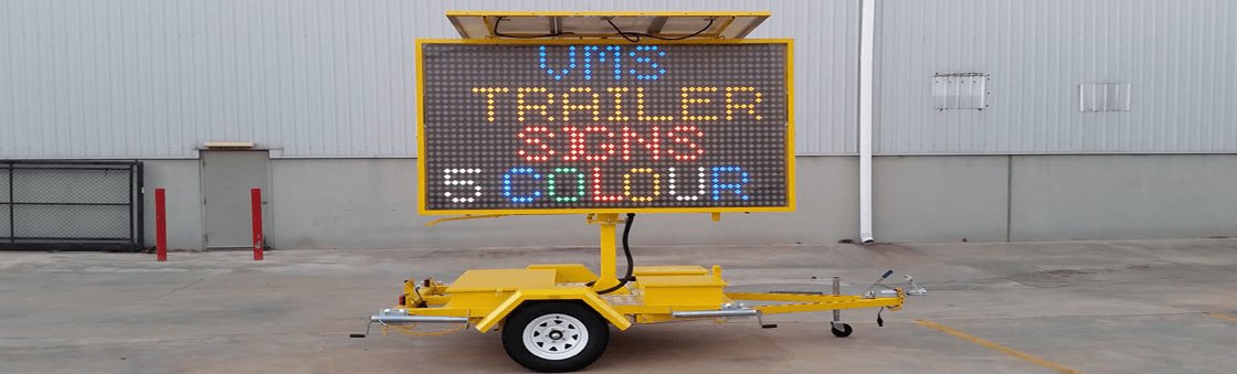 5 Colour VMS Trailer Signs
