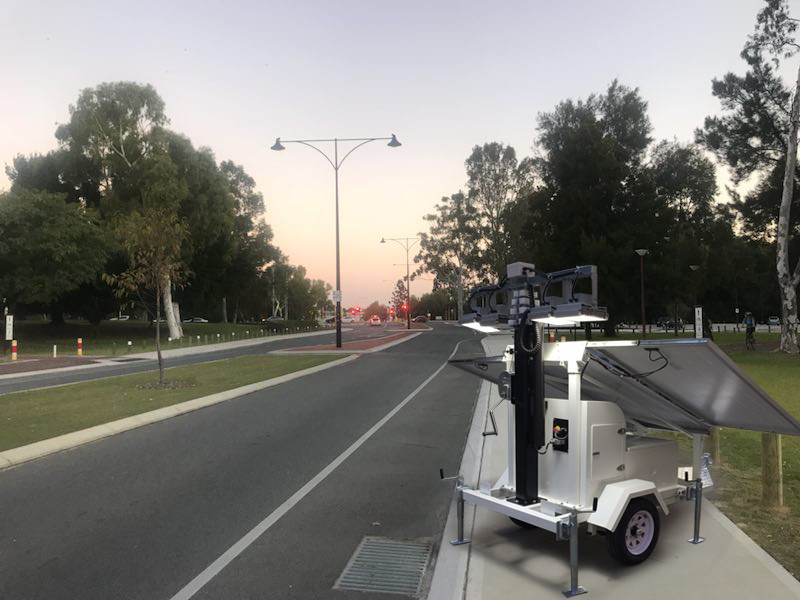 Latest Technology LED Solar Lighting Towers