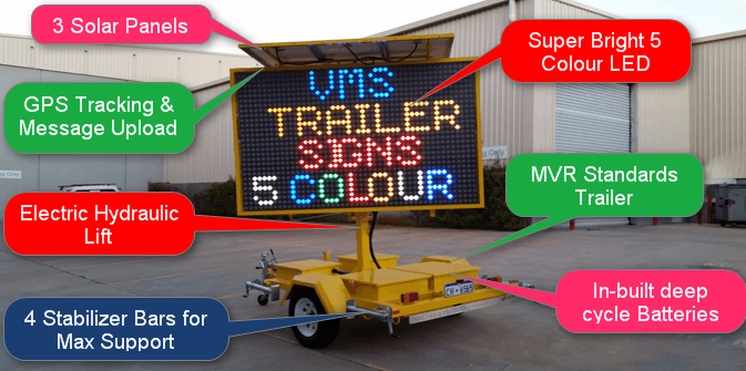 C size 5 color VMS
